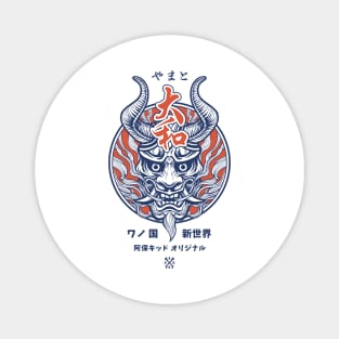 Yamato Oni Mask Magnet